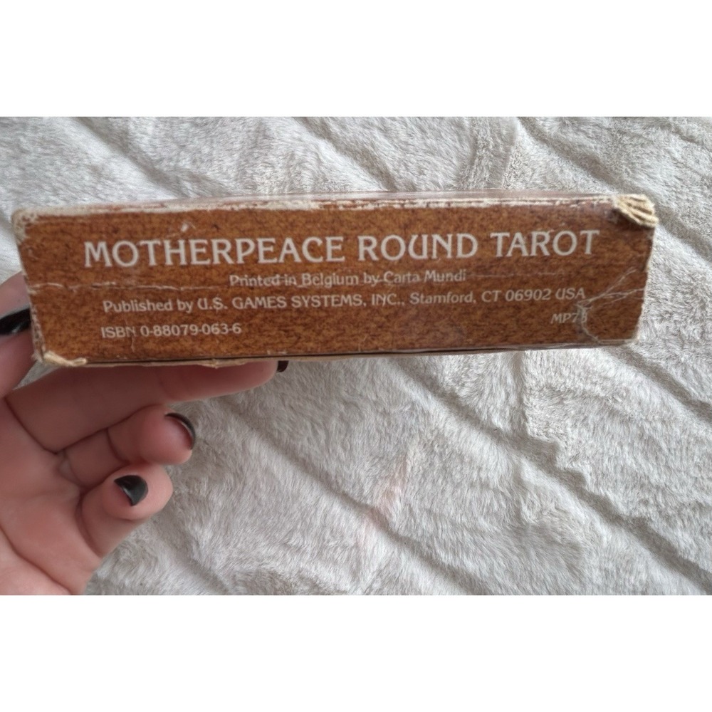 Vintage The Motherpeace Round Tarot Deck Karen Vogel & Vicki Noble Complete 1983 - Picture 5 of 8
